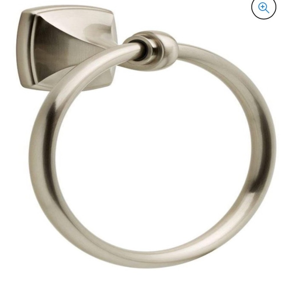Delta Amaya Towel Ring in SpotShield Brushed Nickel